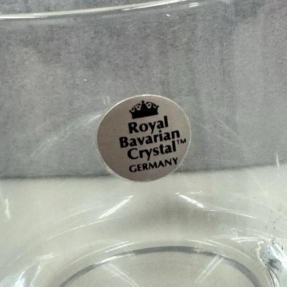 Royal Bavarian Crystal Highball Water Glass Made In Germany Single Cup